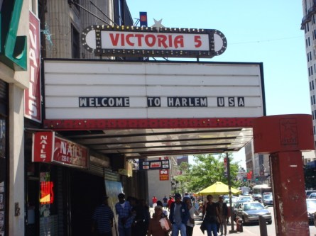 A welcome to Harlem