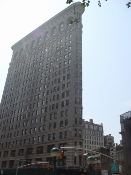 Flat Iron Building in Manhattan