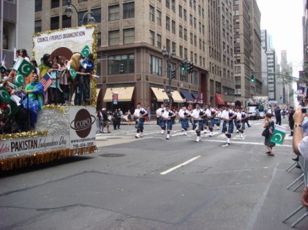Pakistan Day Parade - bagpipers 1
